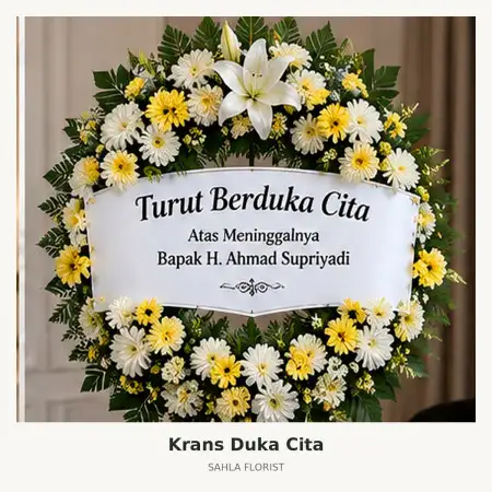 Krans Bunga Duka Tambun